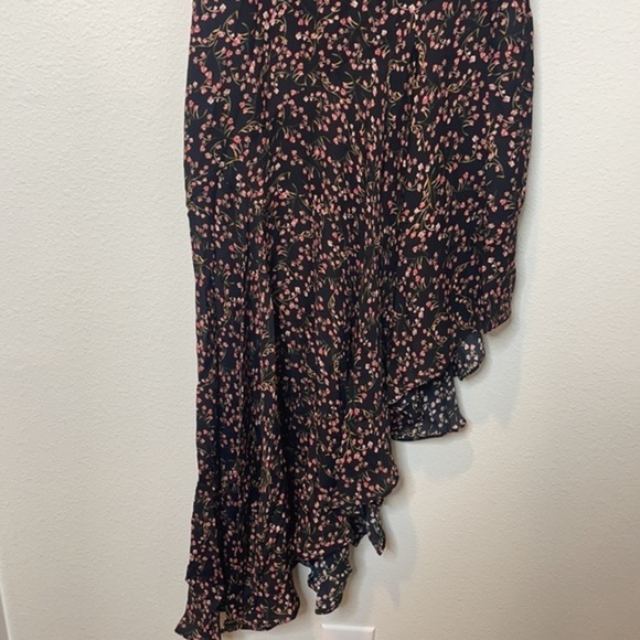 NWT NICHOLAS Blocked Slip Dress Persimmon Multi - Picture 10 of 12